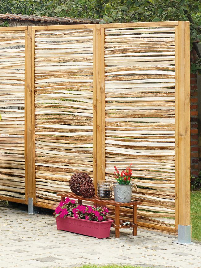 Sichtschutz Naturzaun Hammarsund 120x180 cm