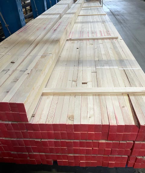 40 x 60 mm Fichte/Tanne Dachlatten C24M sägerau (500cm)