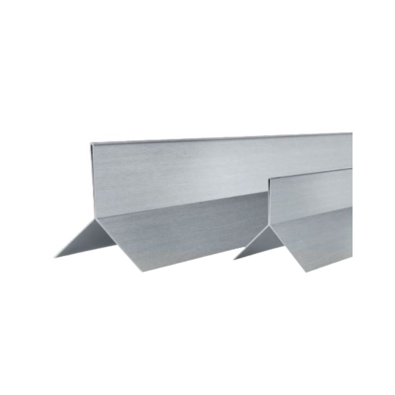 Fassadeneckprofil Außenecke Y-Form ohne Schnittkantenüberdeckung 28 mm Alu