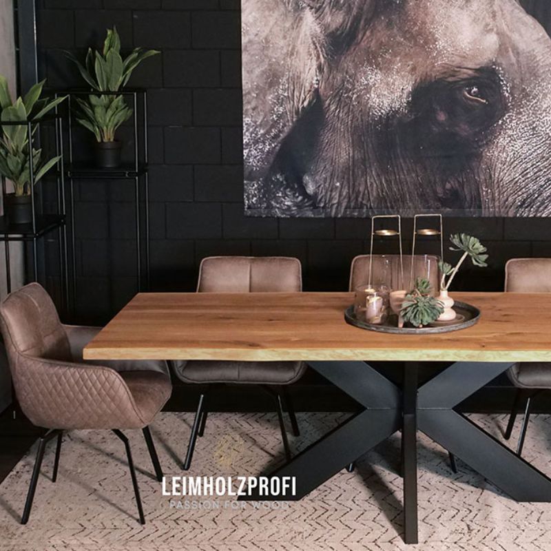 Eiche Tischplatte Nure Line 30mm Ambiente