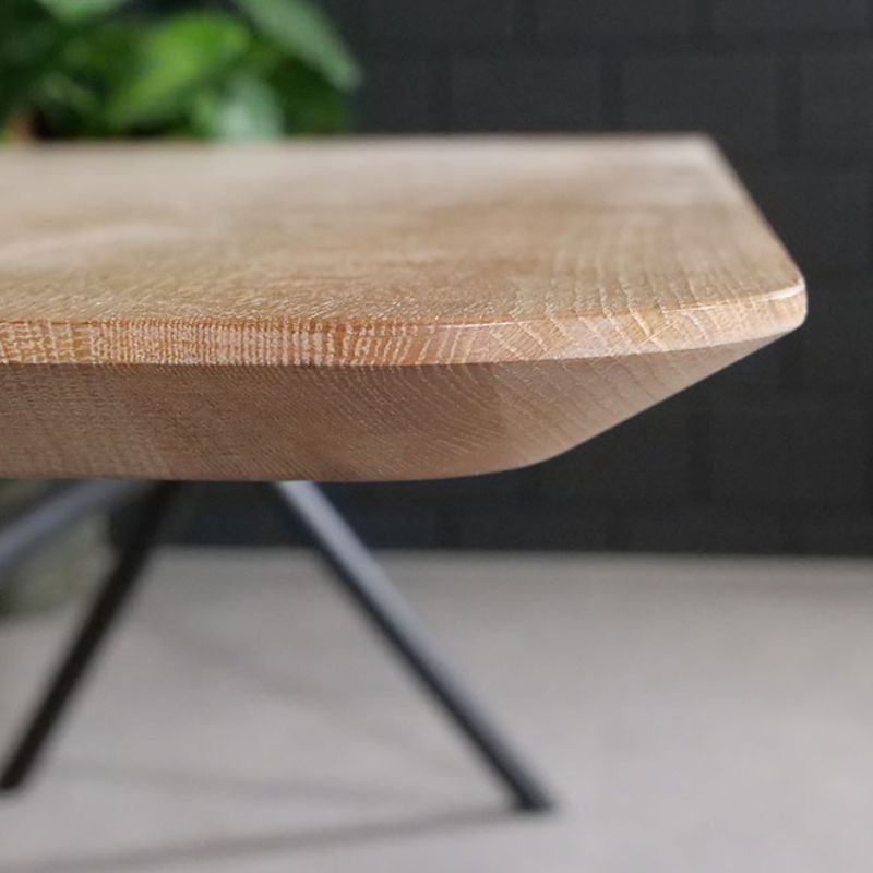 Tischplatte Trondheim_Square Kante